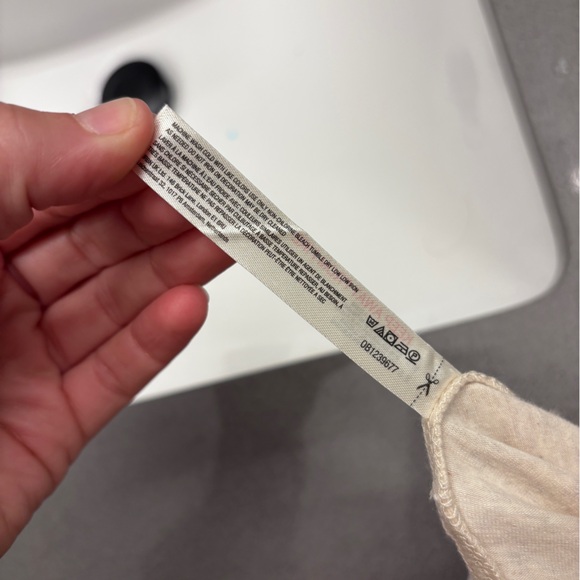 FP Movement Hot Shot Romper Onesie Jumpsuit X-Small XS Cream Tan Off White Beige - Picture 8 of 8